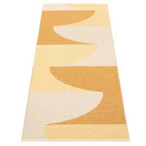 Hill teppe Ochre/Pale yellow/Cream 70 x 180cm