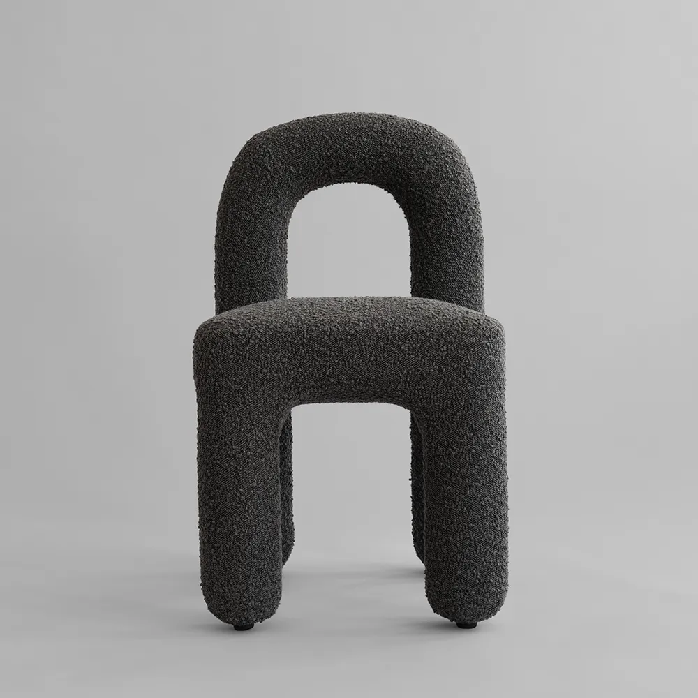 Daiku spisestuestol - dyp taupe