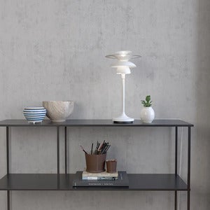 Picasso bordlampe 350 mm Matt hvit
