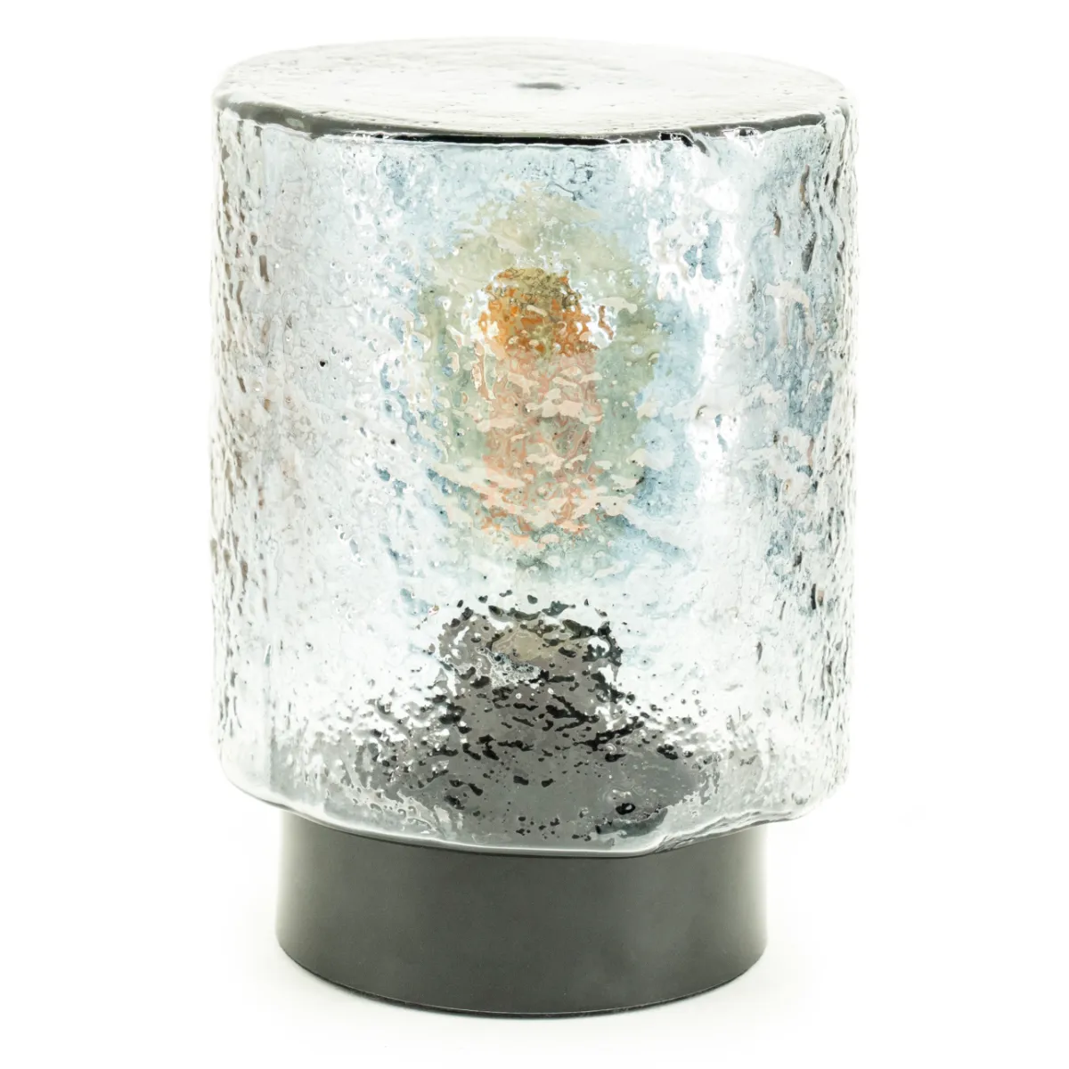Silon 18x18x24 cm glass svart