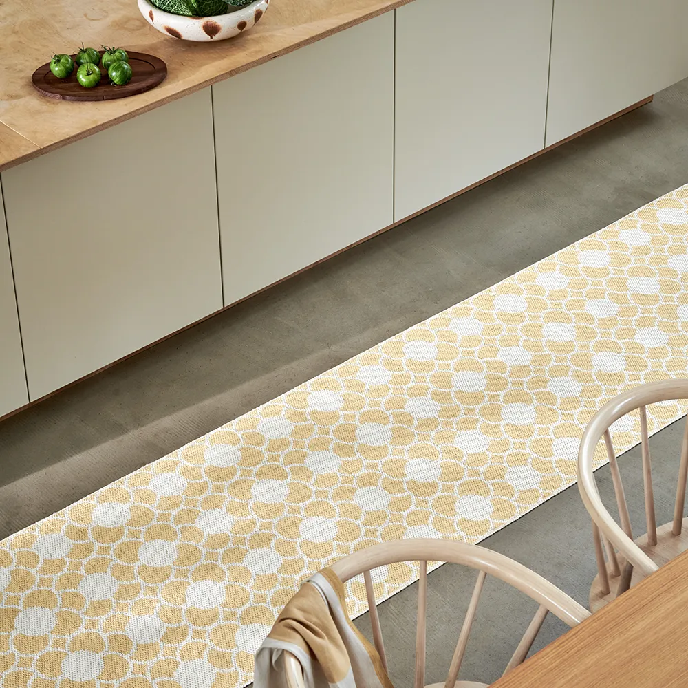 Anya teppe Pale Yellow/Vanilla 70 x 300 cm