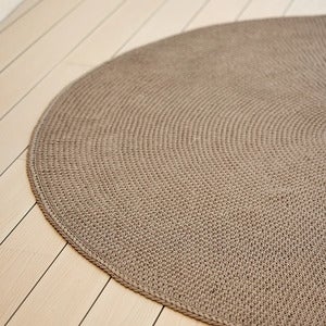 Knit Teppe 200 cm Dark sand