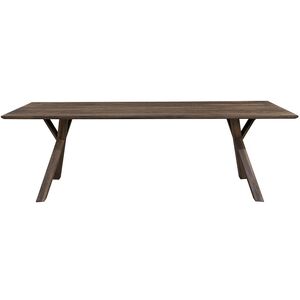 Spisebord Tree 240 X 90 Cm Silver Back