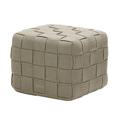 Cube fotskammel Taupe