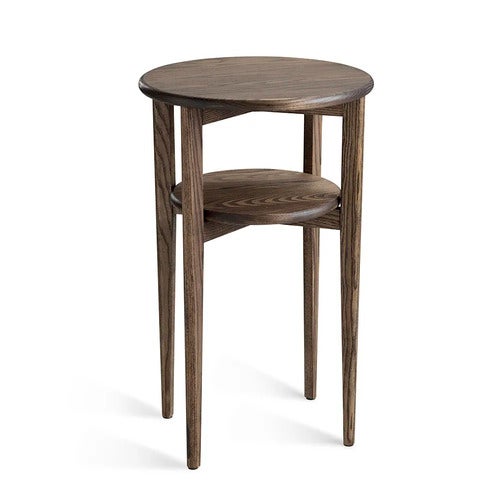 Mira nattbord brun oljet ask