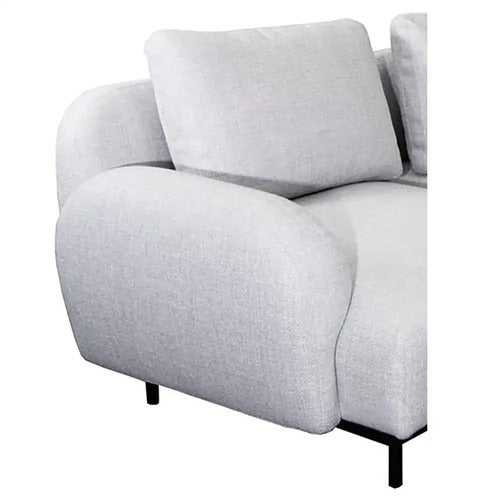 Aura armlæn lav Light Grey Ambience 