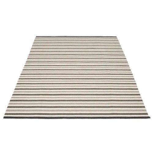 Teo matte 230x320 cm Warm Grey/Charcoal/Vanilla 