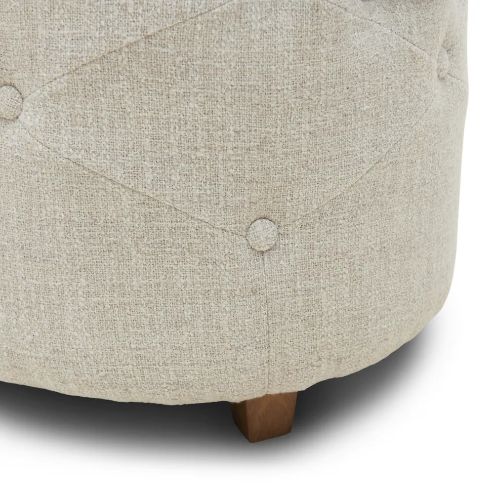 Fotpall Bowery Antique White