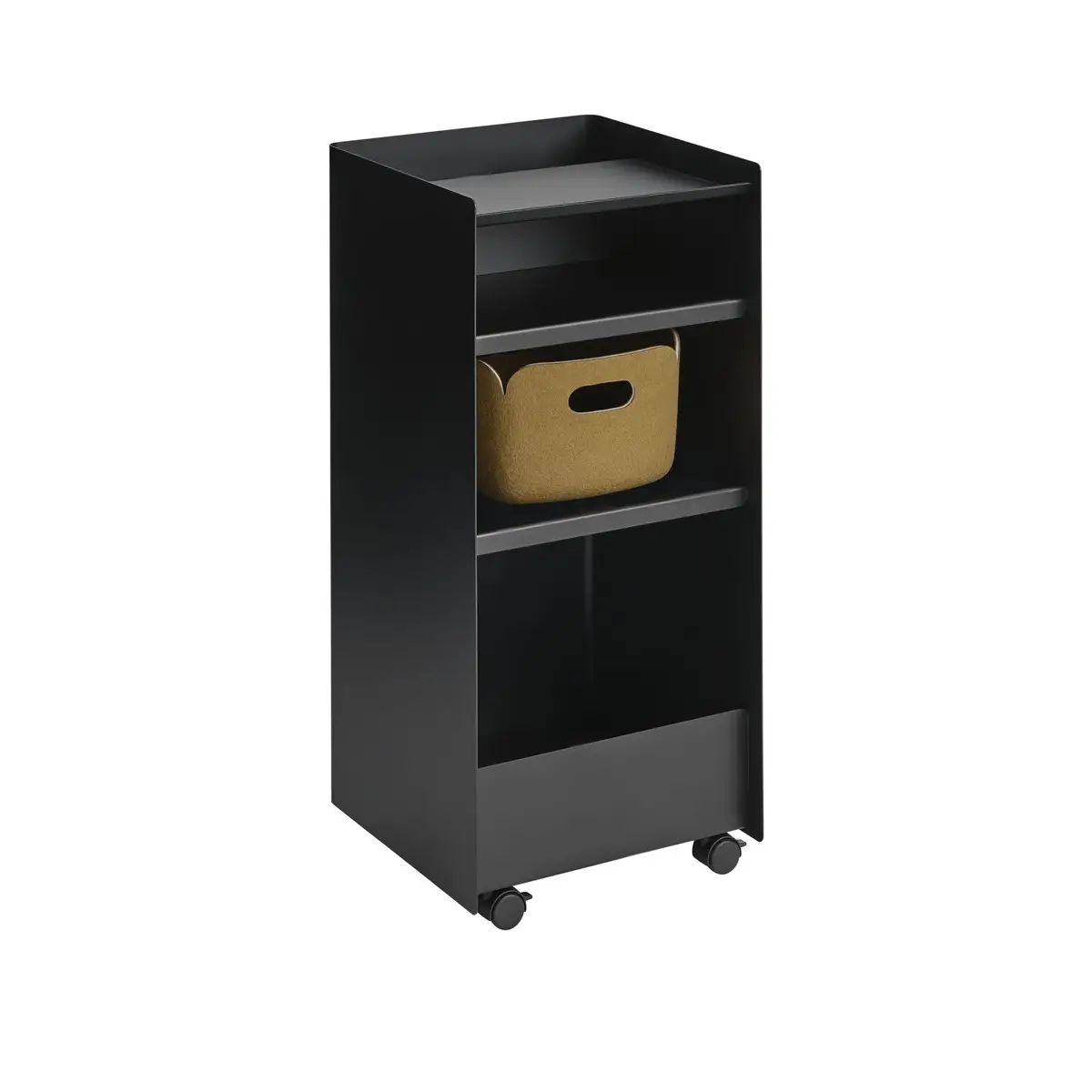 Folded Trolley høyde 83,7 cm (utslått) – svart