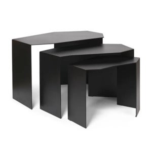Shard Cluster Tables - Set of 3 - Black