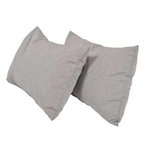 Sideputer 2-pakk Askegrå