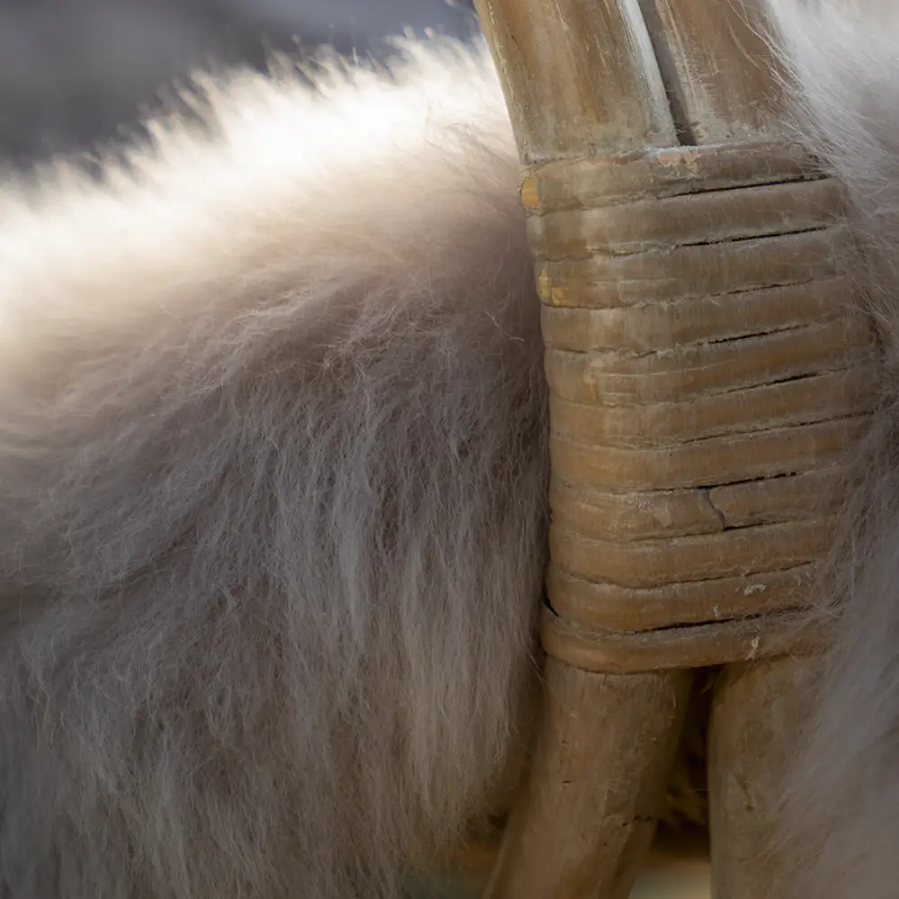 Vilma saueskinn grå