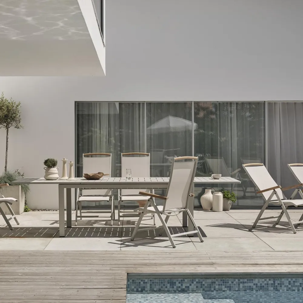 Andy Posijsonsstol Lys grå/Offwhite