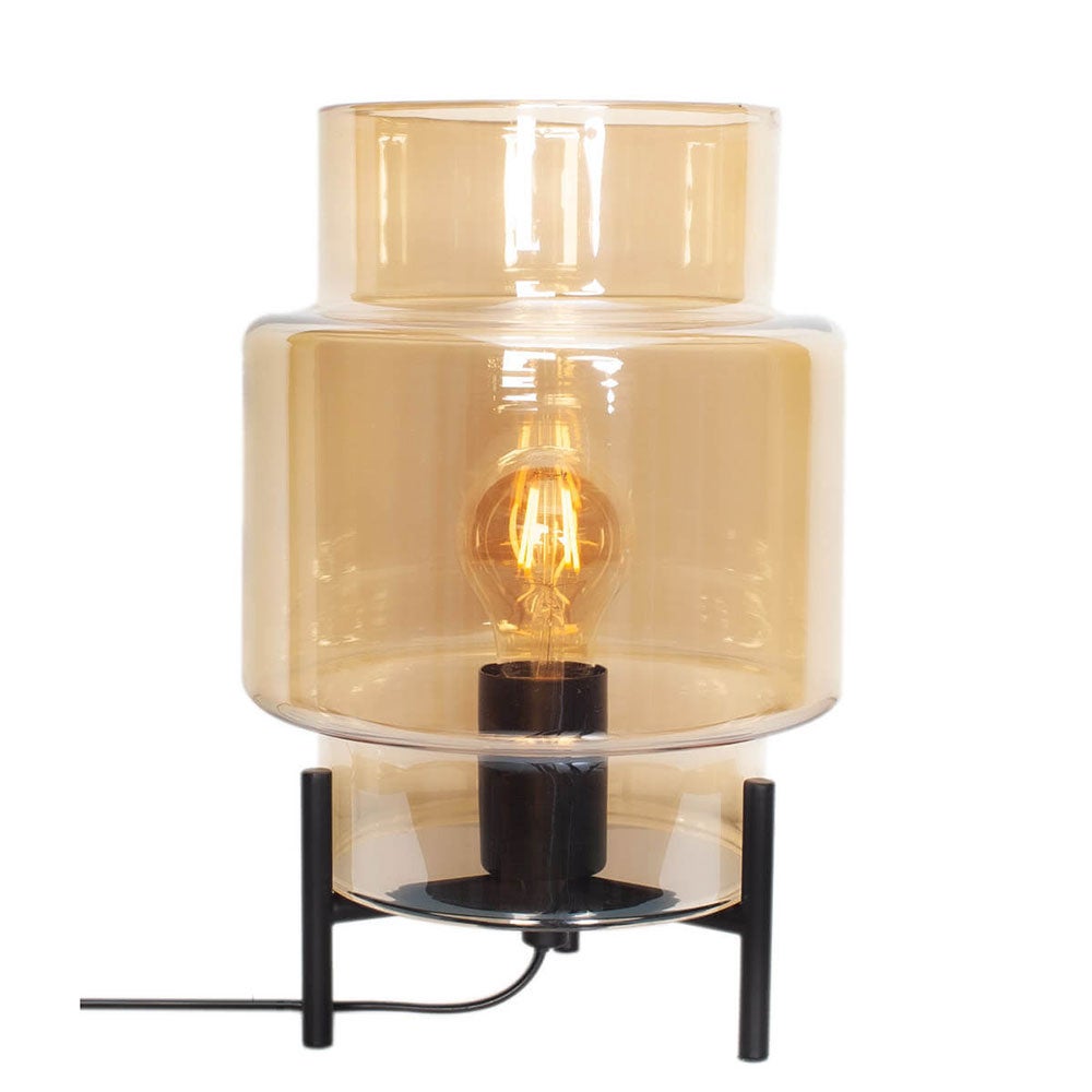Ebbot Bordlampe H29cm Amber