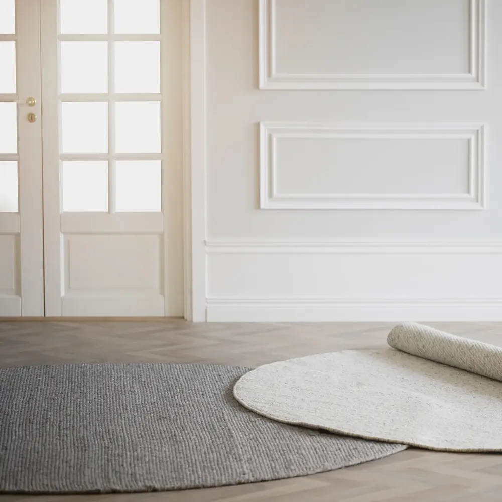 Auckland teppe Ø250 cm natur