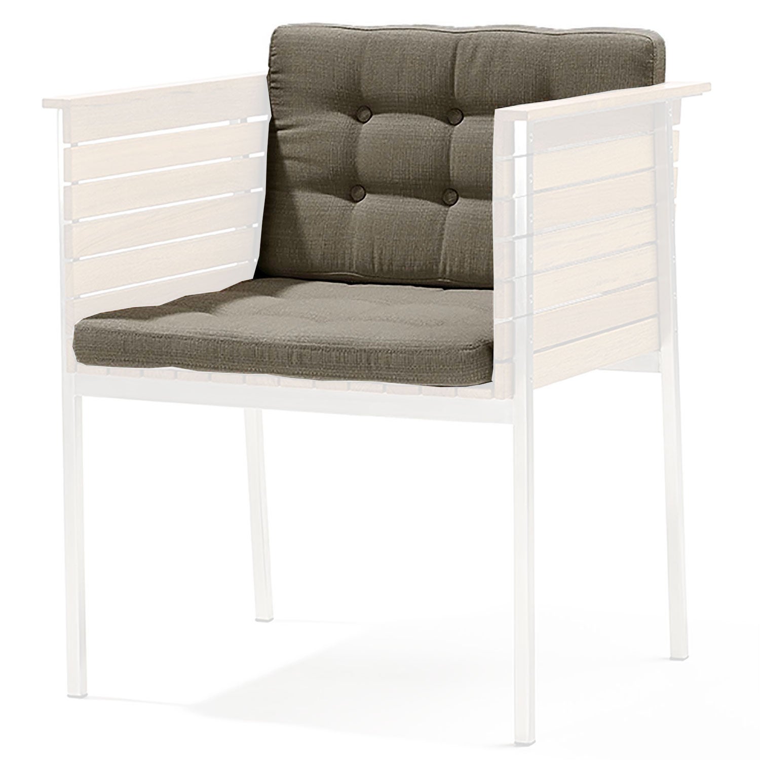 Häringe Chair Cushion Nature Grey