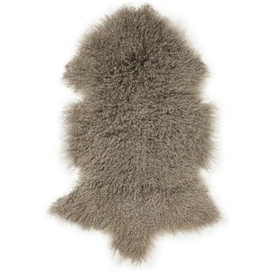 Shansi Saueskinn 55x95 cm Mushroom