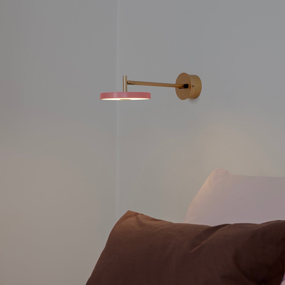 Asteria Wall Kort vegglampe Ø15 cm Nuance Rose