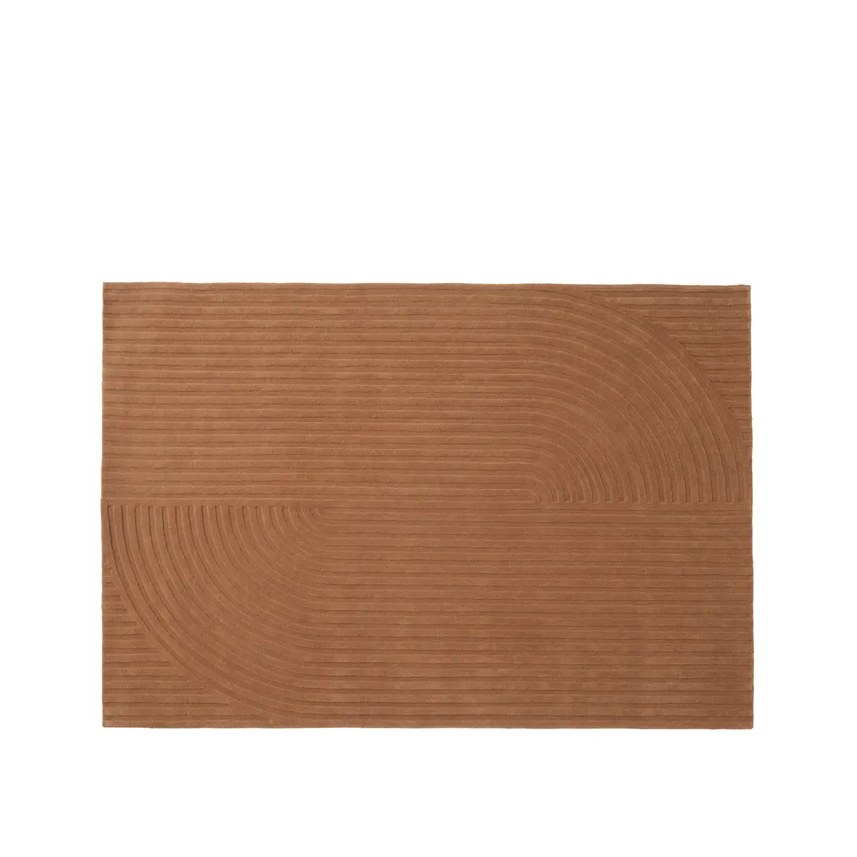 Muuto, Relevo Teppe Quattro - 170 x 240 cm - Burnt Orange
