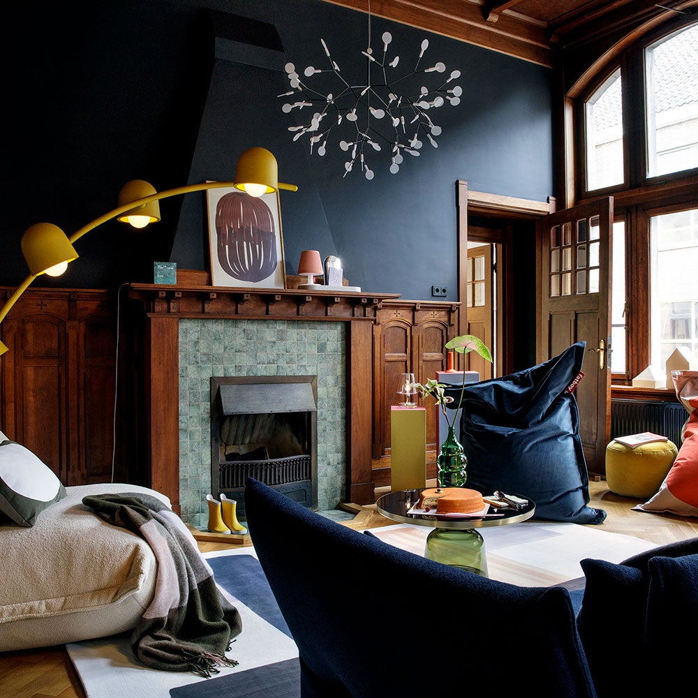 Colour blend blanket rhubarb