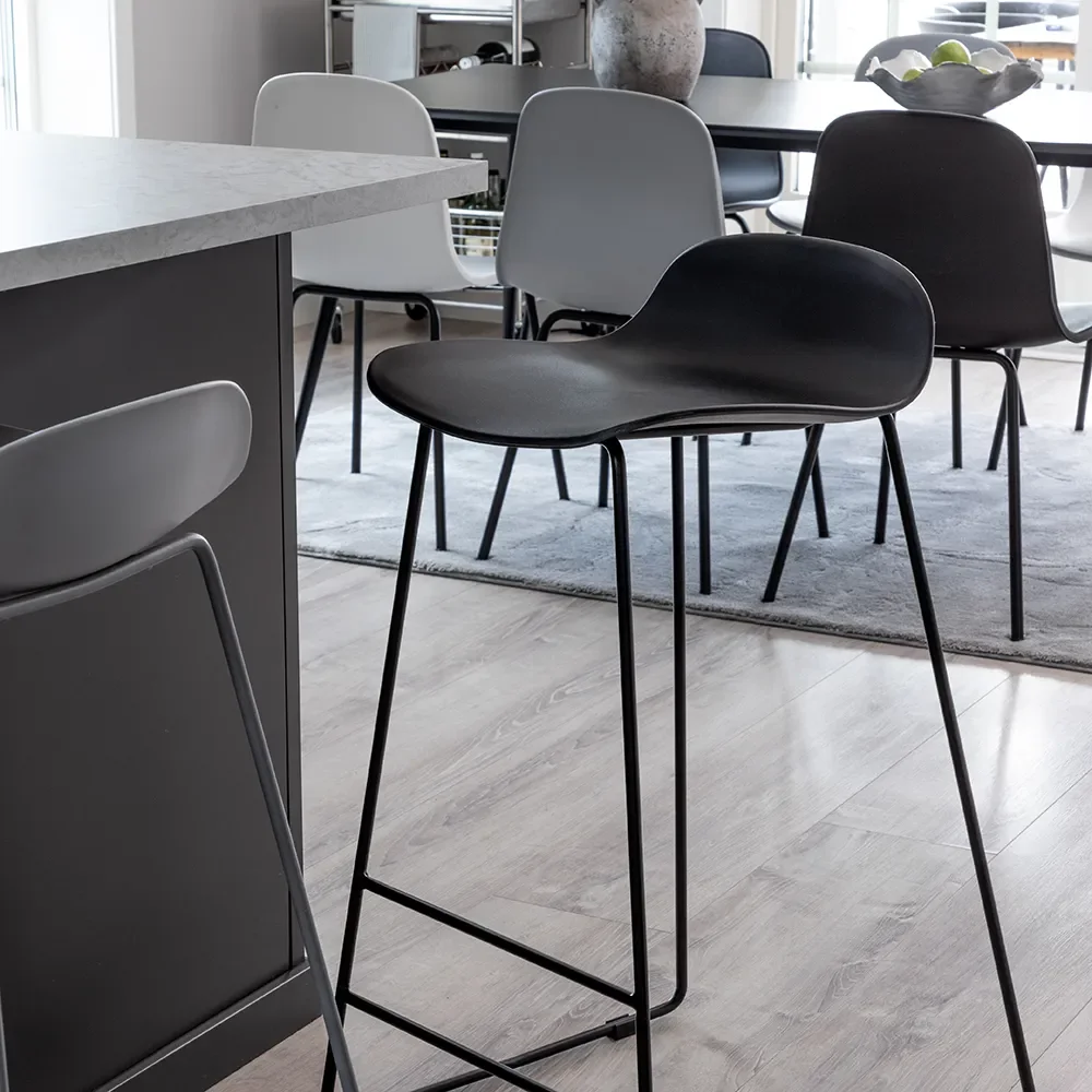 Wave barkrakk svart 2-pakning 