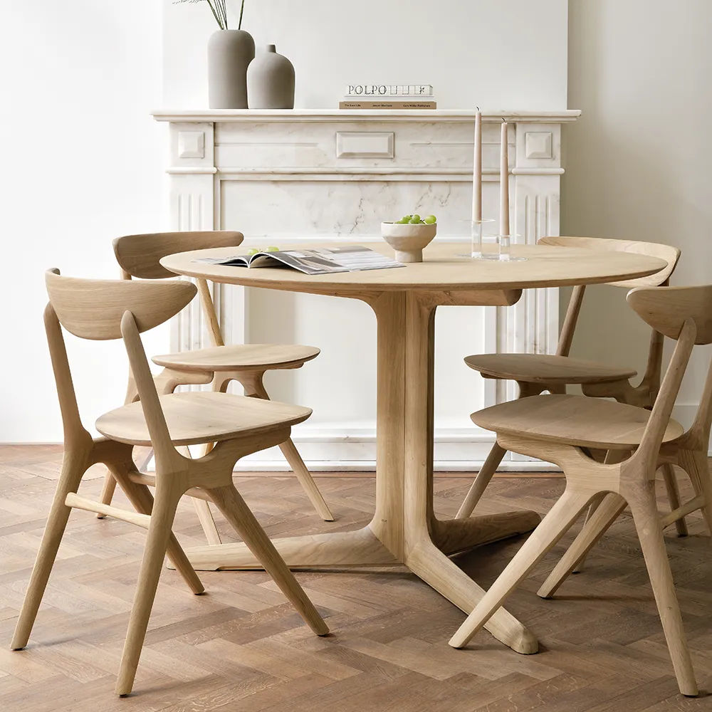 Corto Spisebord Ø120 cm Eik