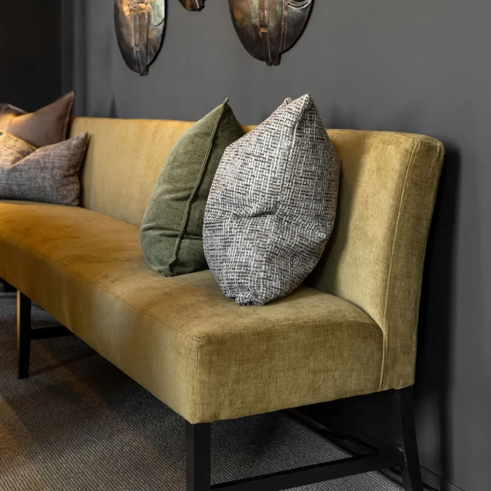 Giselle Spisesofa 140 cm Hailey curry