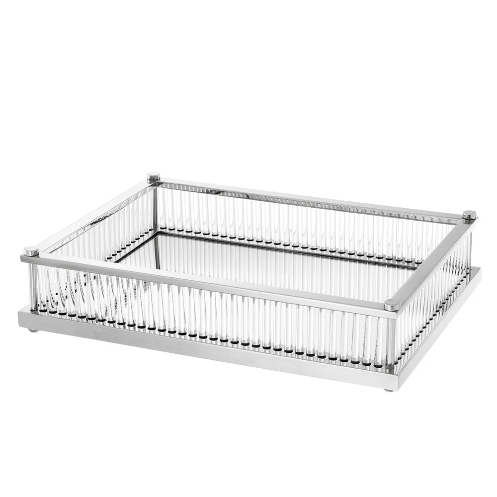 Eichholtz, Cora Brett Rektangulær Nikkelfinish