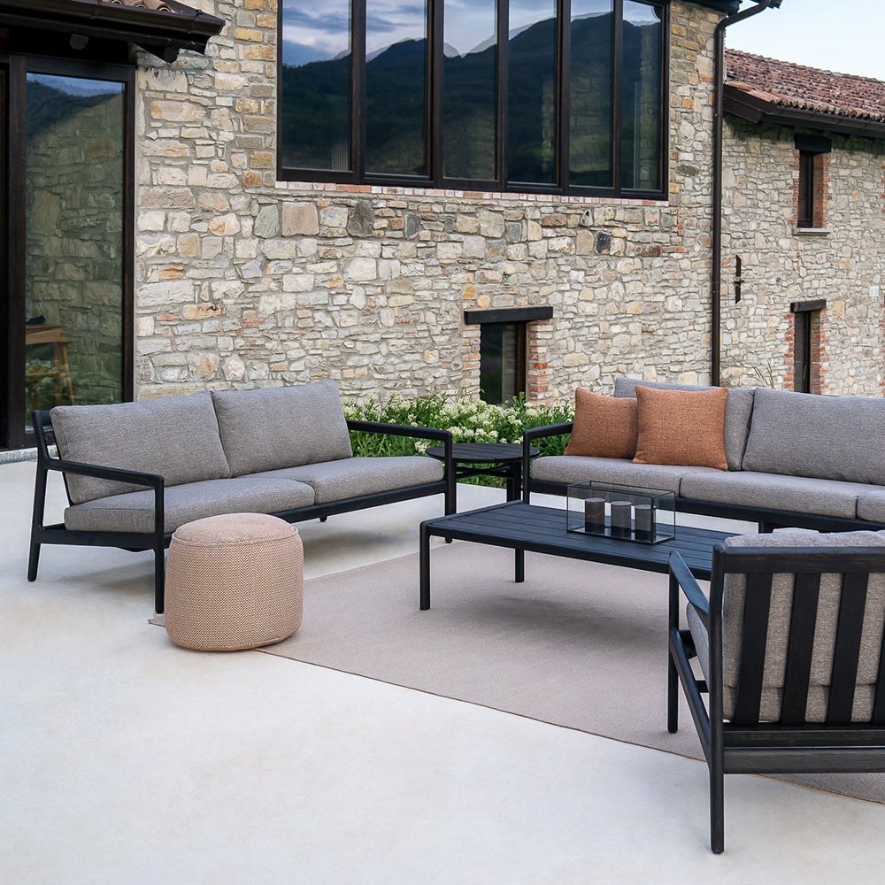 Jack 2-seters sofa Black/Mocha