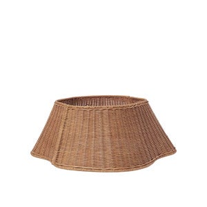 Drape Braided Tree Skirt - Natural