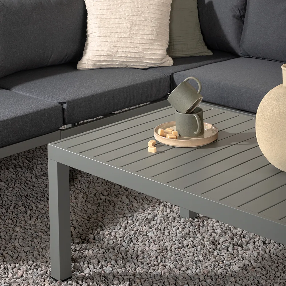 Copacabana salongbord 120x70 cm Khaki