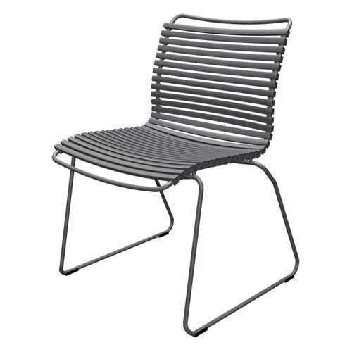 Clickstol mørkegrå