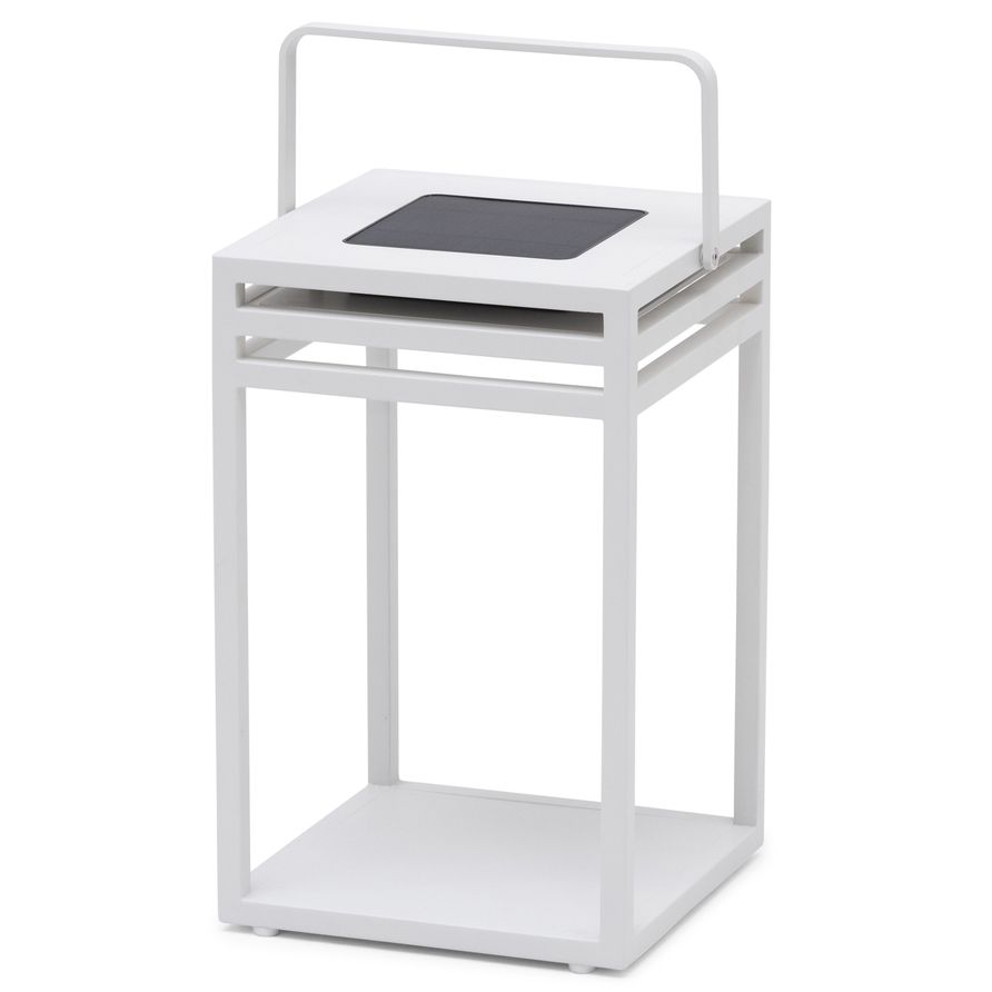 Solaryd Solcellelykt Høy Hvit