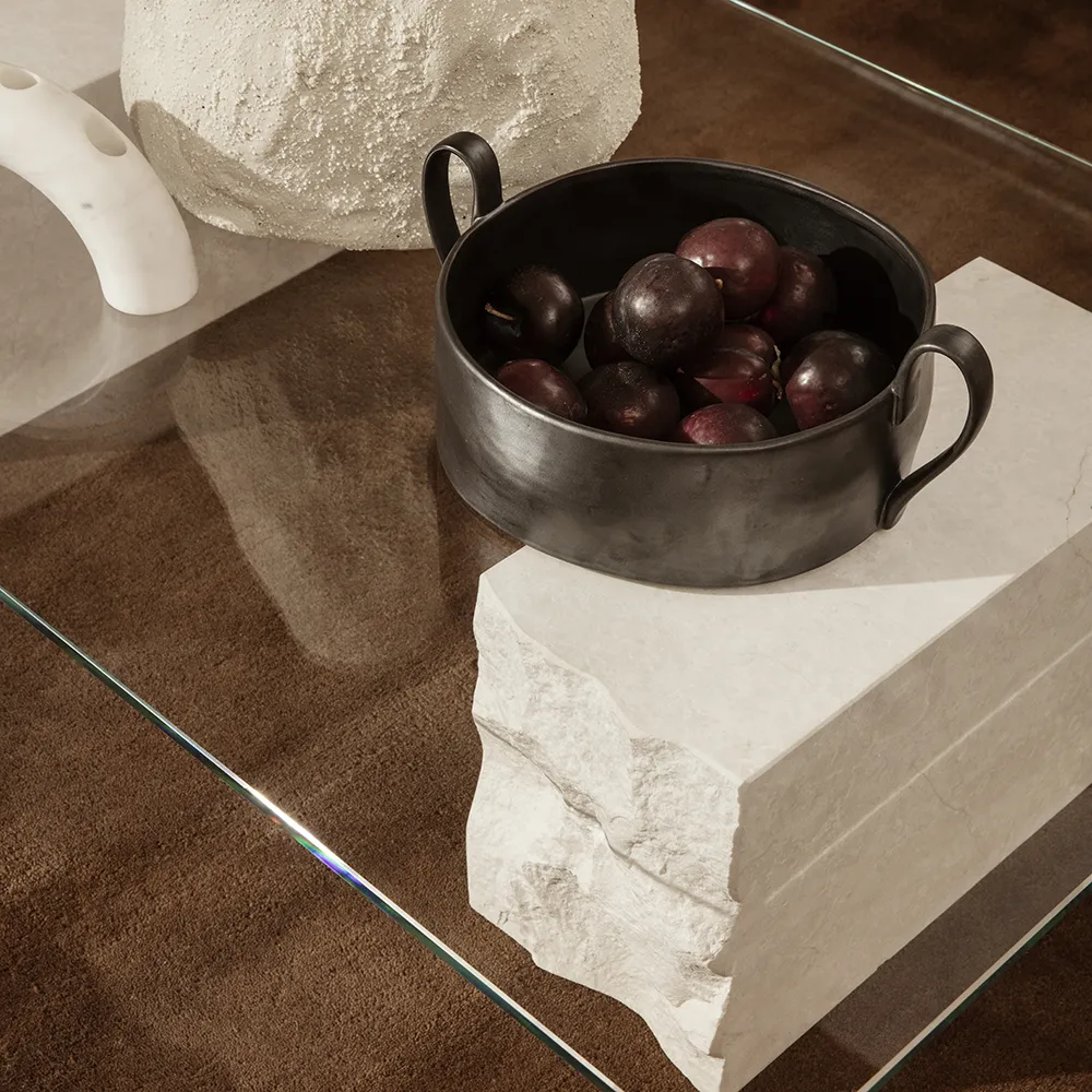 Mineral Salongbord - Bianco Curia