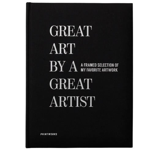 Frame book - Great Art, Black