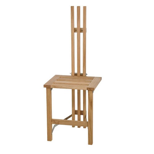 Nadja veggstol lakkert eik