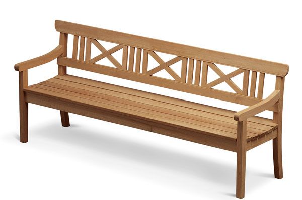 Drachmann 4-seters sofa i teak