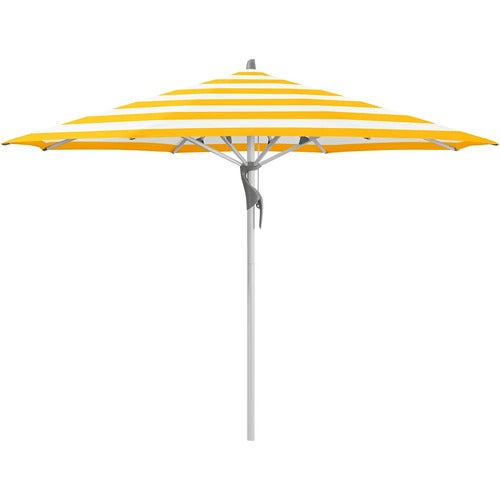 Fortero 350 cm parasoll alu Cat.5 624 Yellow Stripe