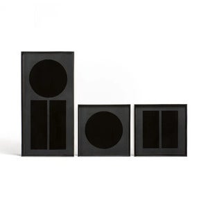 Skrivebordsarrangør valnøtt 33x33 cm