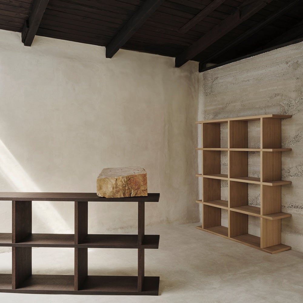 Kona Bokhylle  3x2 - Naturlig eik