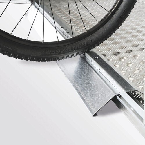 Terskelrampe kun for dobbeltdør og gulvramme 135x14,5x7 cm Biohort