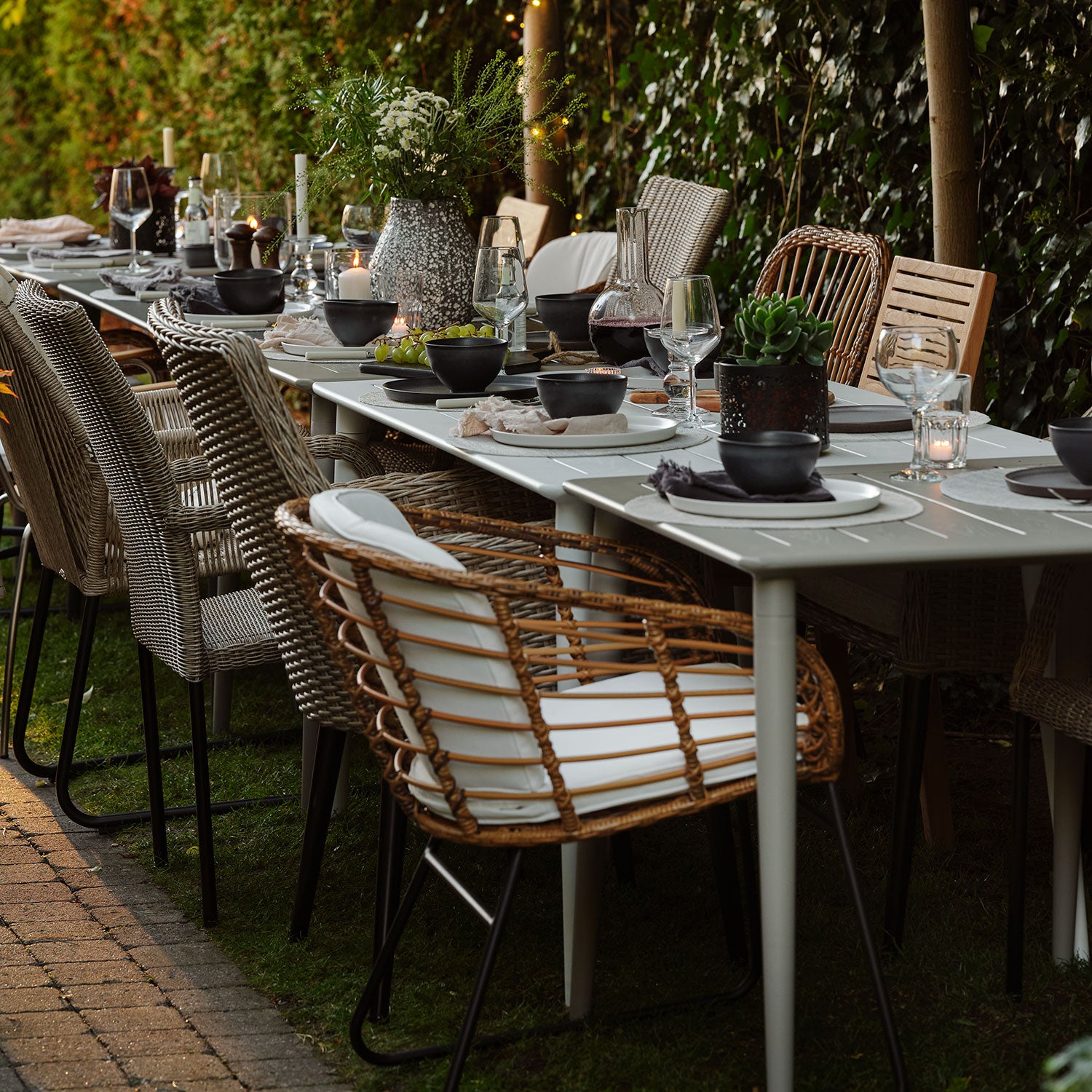 Covelo spisestol natur/hvit Brafab