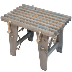 Ecobench 60 cm Furu grå oljet