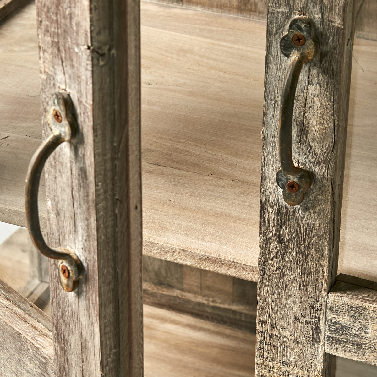  RIKO glassskap H119 cm