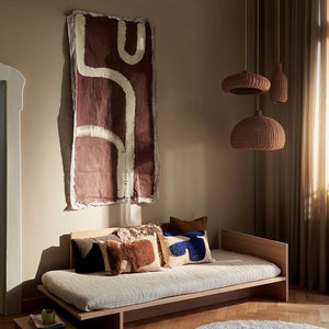 Lay  Pute 60X40 Sand/Br Blue