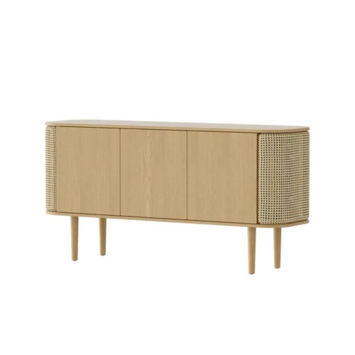 Treasures 3-dørs skap eik/Venetian Cane