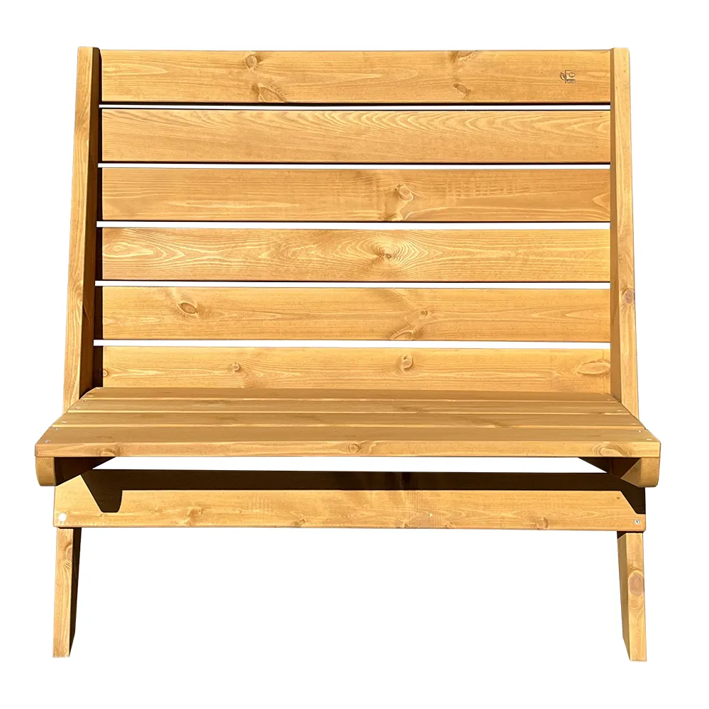 Double Granny Chair oljet furu