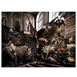 Veggdekor City Jungle 180 x 120 cm Artwood