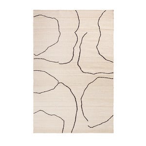 Håndvevd Teppe i Jute Gesso Off-White 200x300 cm