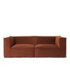 Catena Sofa Armrest Right S401 Rich Velvet - 21 Rust